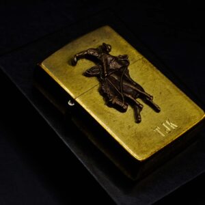 Zippo La Mã 1992 – Marlboro Wild West – TJK – Đồng Nguyên Khối 10