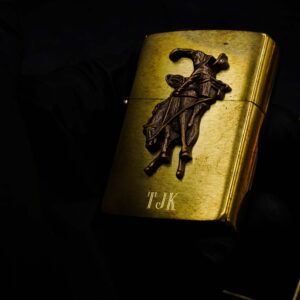 Zippo La Mã 1992 – Marlboro Wild West – TJK – Đồng Nguyên Khối 5