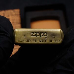 Zippo La Mã 1993 – Antique Brass – American Indian 12
