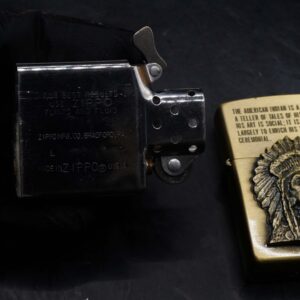 Zippo La Mã 1993 – Antique Brass – American Indian 19