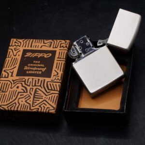 Zippo La Mã 1993 – Antique Silver – American Indian 6