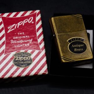Zippo La Mã 1993 – Zippo Vintage – Antique Brass 1