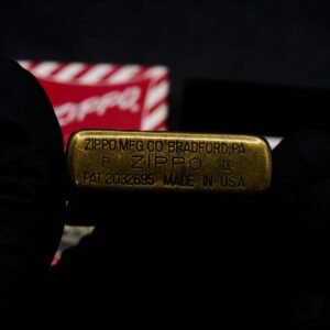 Zippo La Mã 1993 – Zippo Vintage – Antique Brass 10