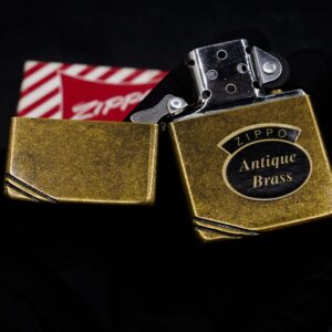 Zippo La Mã 1993 – Zippo Vintage – Antique Brass 8