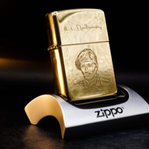 Zippo La Mã 1994 – D-Day Normandy 50 year Allied Heroes – B.L. Montgomery