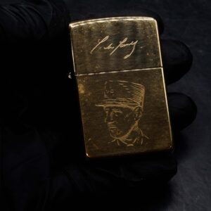 Zippo La Mã 1994 – D-Day Normandy 50 year Allied Heroes – Charles de Gaulle 4