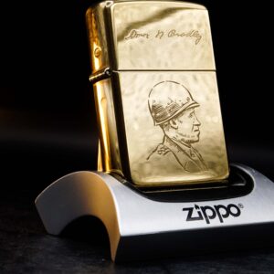 Zippo La Mã 1994 – D-Day Normandy 50 year Allied Heroes – Omar Nelson Bradley