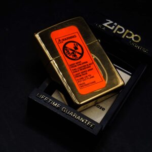 Zippo La Mã 1996 – High Polished Brass – USS Lake Erie CG-70 2