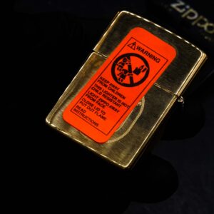 Zippo La Mã 1996 – High Polished Brass – USS Lake Erie CG-70 6