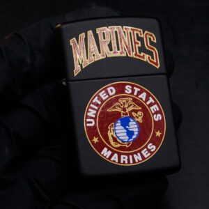 Zippo La Mã 1998 – United States Armed Forces – United States Marine Corps 3