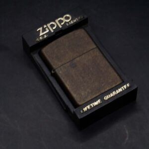 Zippo La Mã 2000 – Solid Brass – Đồng Nguyên Khối – Đồng Thô 1