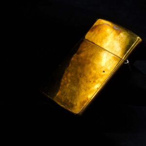 Zippo Slim La Mã 1991 – Đồng Nguyên Khối – Marlboro Longhorns – ATD 8