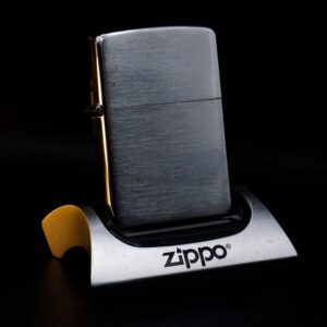 Zippo Xưa 1956 – Trơn 2 Mặt – Plain – Brushed Chrome 18