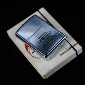 Zippo Xưa 1965 – Nato Strikfltlanta – K. S. MASTERSON Vice Admiral, U.S. Navy Commander STRIKFLTLANT 10