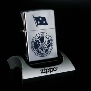 Zippo Xưa 1965 – Nato Strikfltlanta – K. S. MASTERSON Vice Admiral, U.S. Navy Commander STRIKFLTLANT