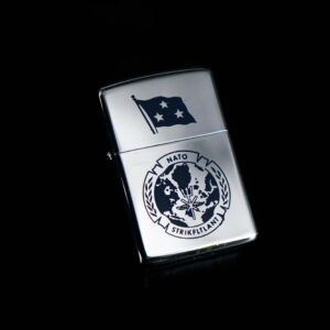 Zippo Xưa 1965 – Nato Strikfltlanta – K. S. MASTERSON Vice Admiral, U.S. Navy Commander STRIKFLTLANT 5