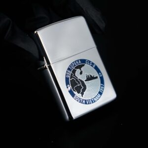 Zippo Xưa 1966 – VietNam War – USS Topeka (CLG-8) - South VietNam 1967 2