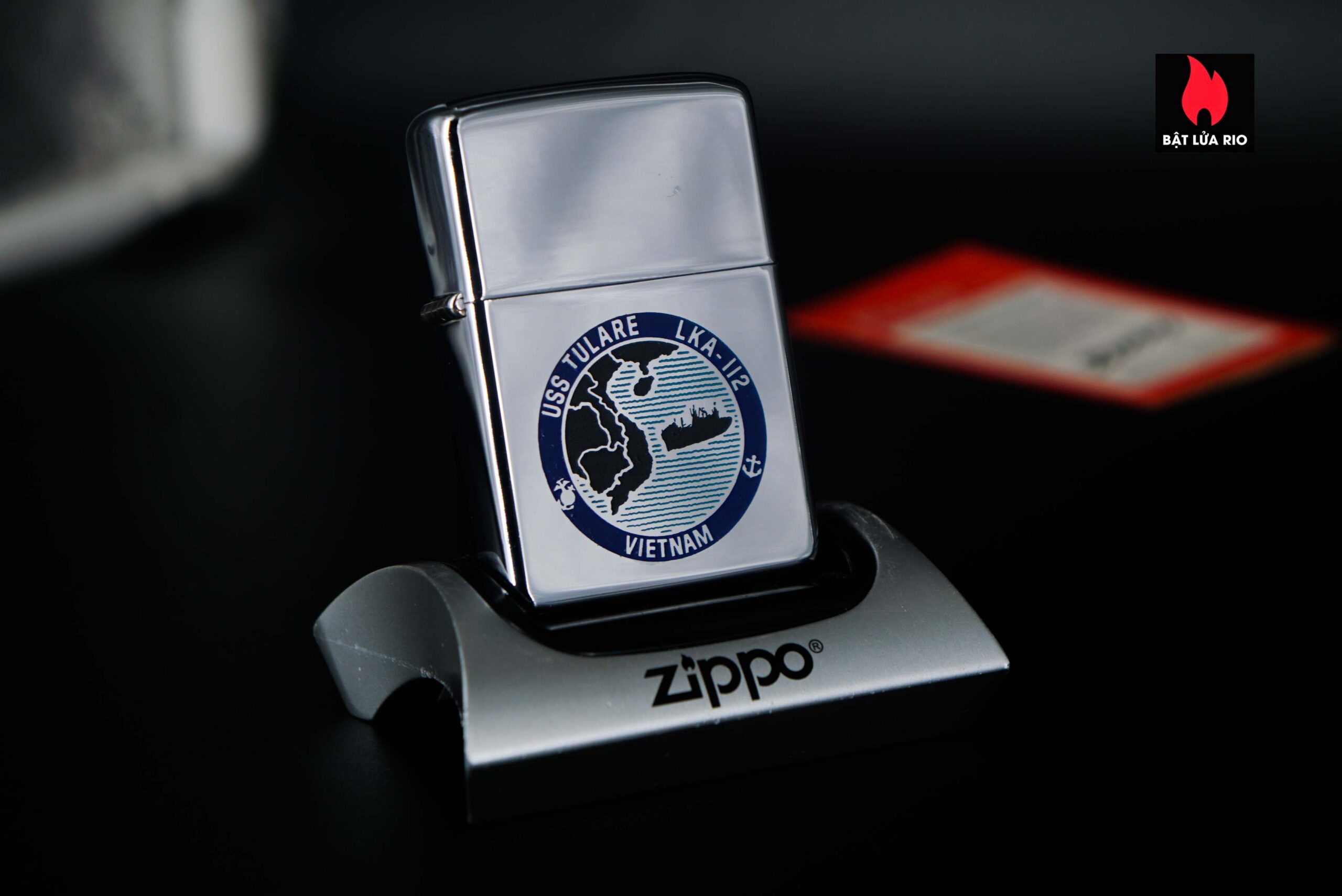 Zippo Xưa 1968 – VietNam War – USS Tulare (LKA-112) - VietNam