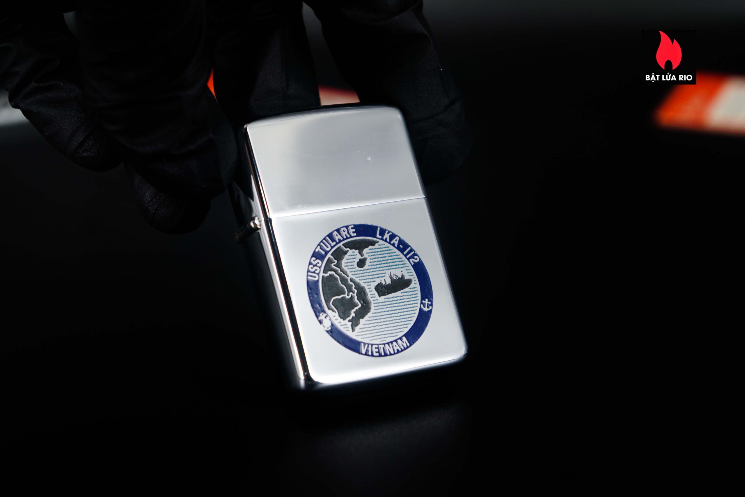 Zippo Xưa 1968 – VietNam War – USS Tulare (LKA-112) - VietNam 10