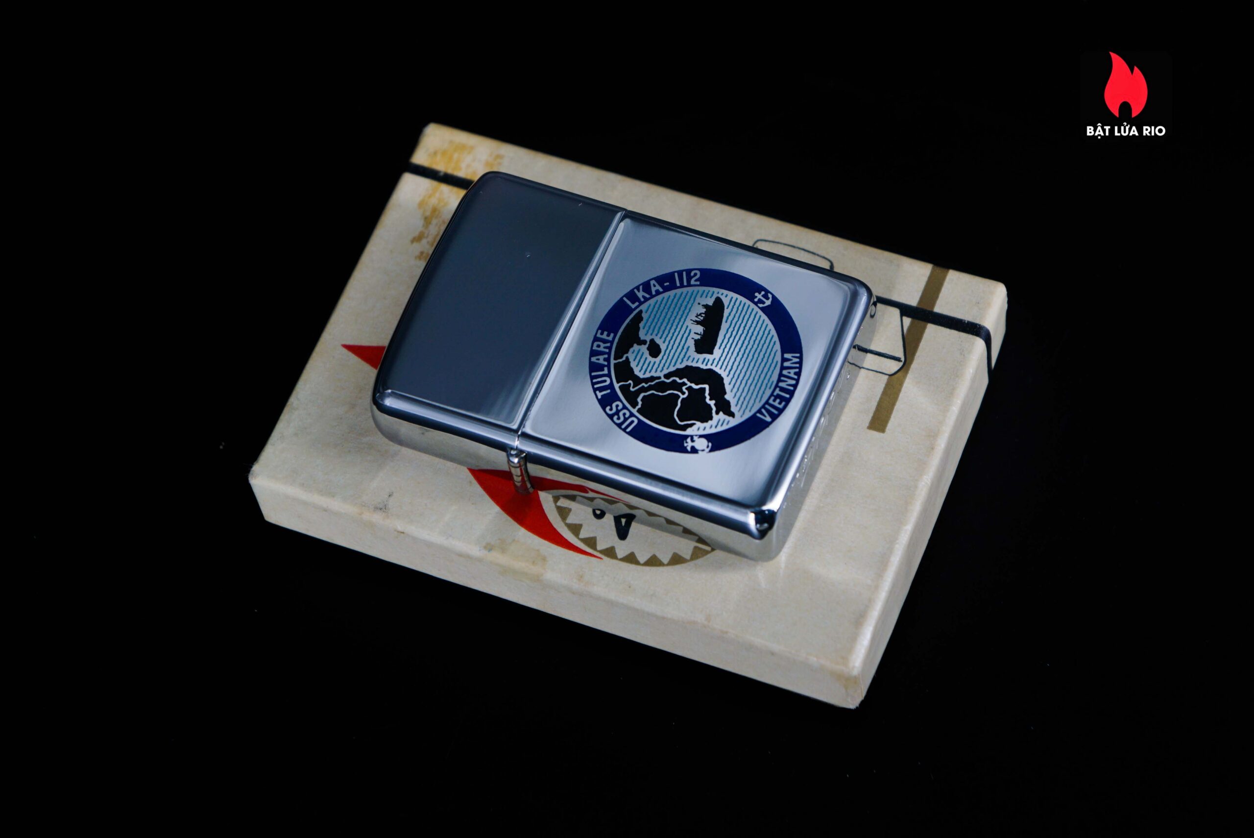 Zippo Xưa 1968 – VietNam War – USS Tulare (LKA-112) - VietNam 4