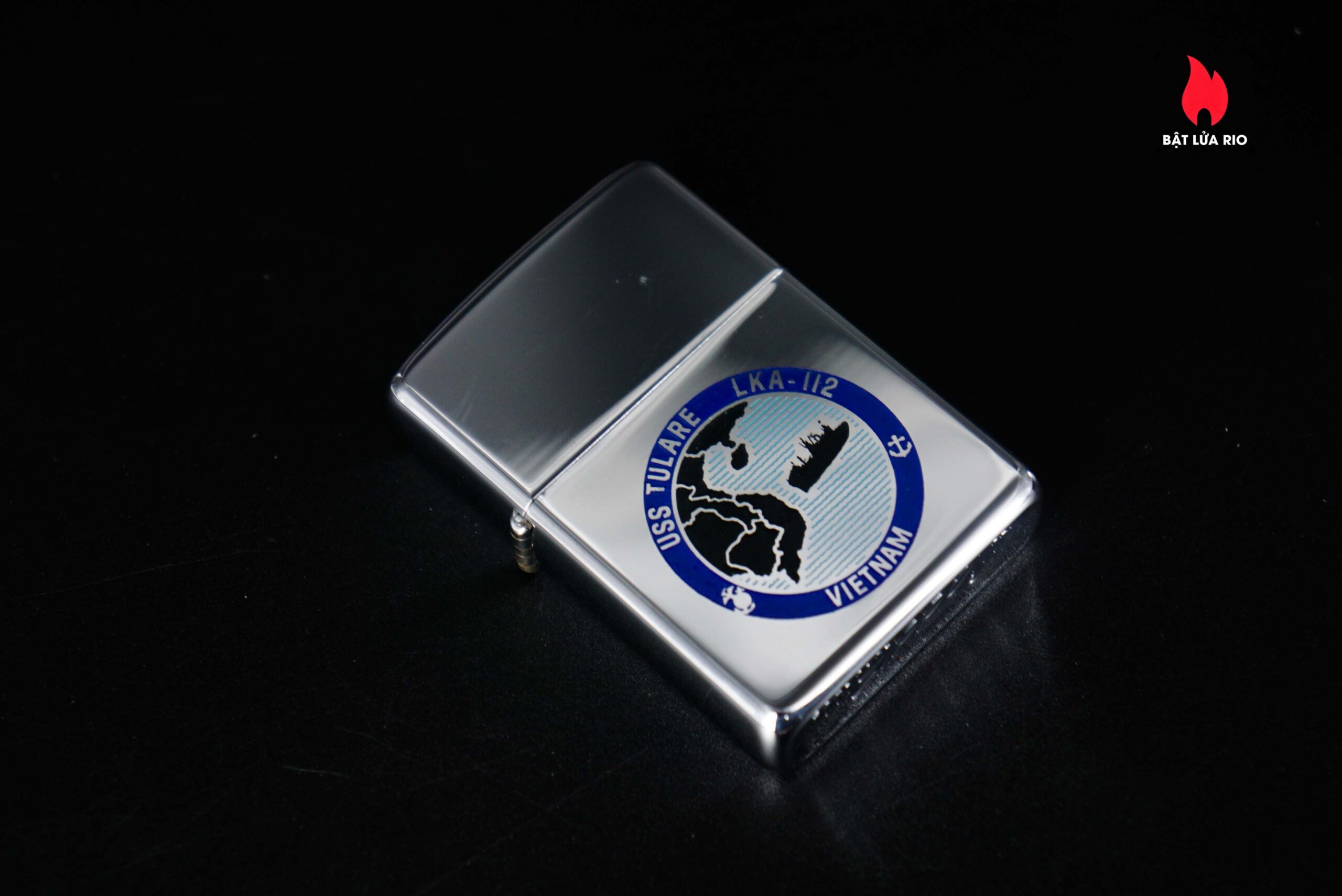 Zippo Xưa 1968 – VietNam War – USS Tulare (LKA-112) - VietNam 6