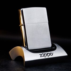 Zippo Xưa 1969 – Plain – Trơn 2 mặt – Brushed Chrome 11