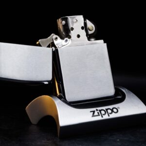 Zippo Xưa 1969 – Plain – Trơn 2 mặt – Brushed Chrome 12