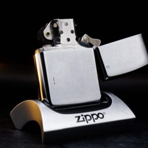 Zippo Xưa 1969 – Plain – Trơn 2 mặt – Brushed Chrome 13