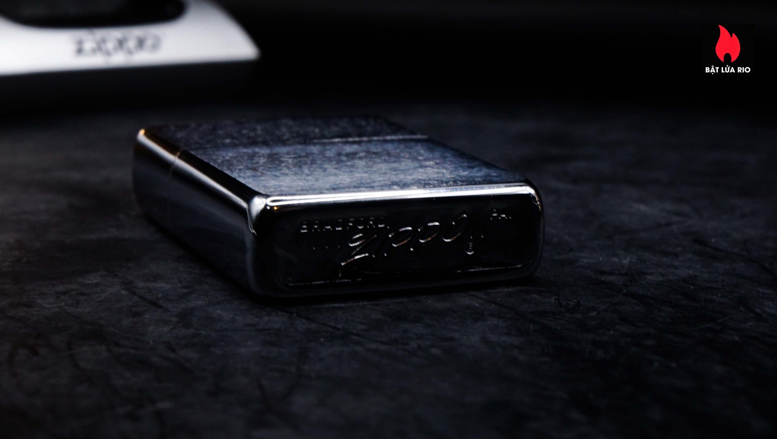 Zippo Xưa 1969 – Plain – Trơn 2 mặt – Brushed Chrome 14