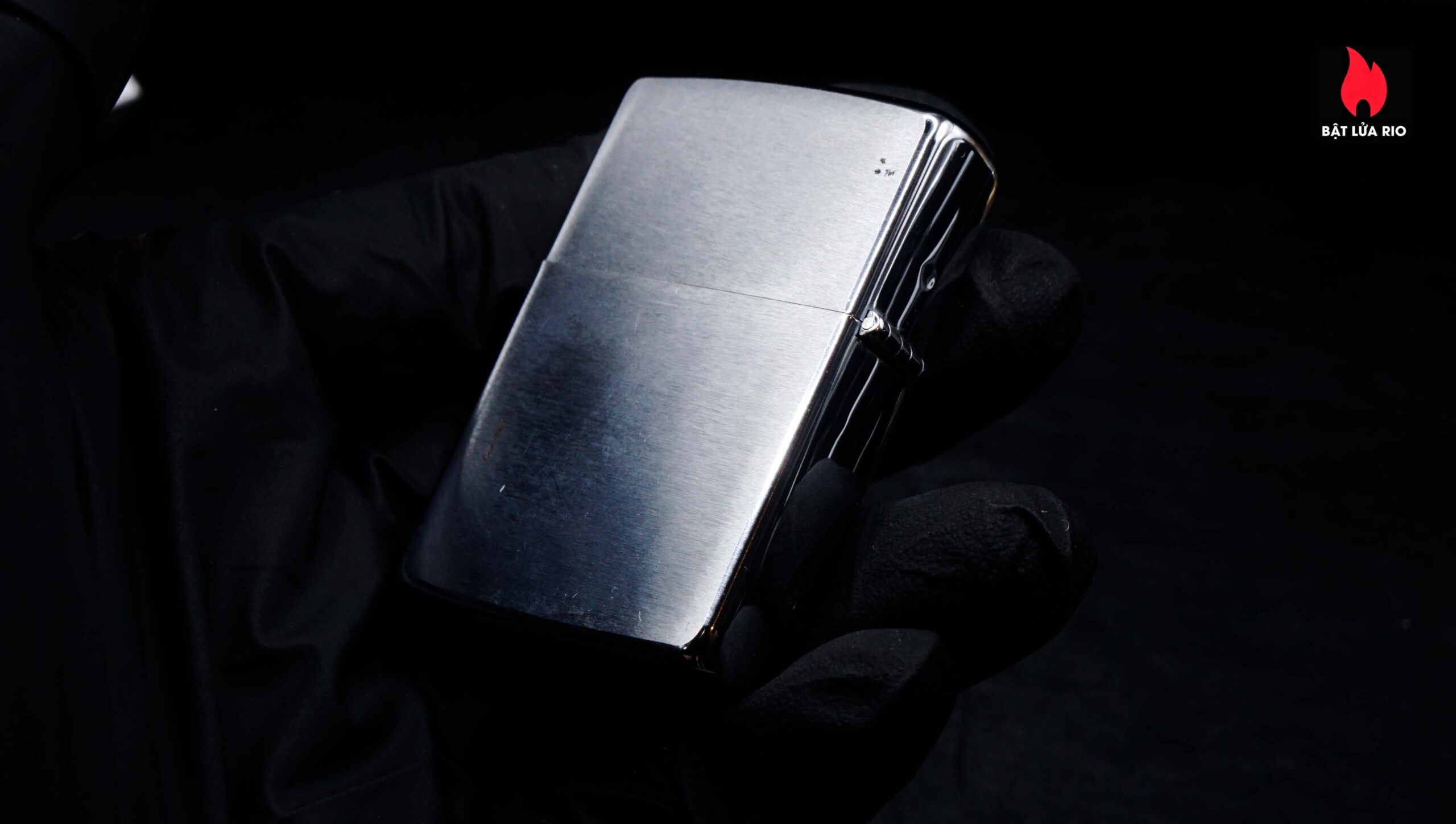 Zippo Xưa 1969 – Plain – Trơn 2 mặt – Brushed Chrome 16