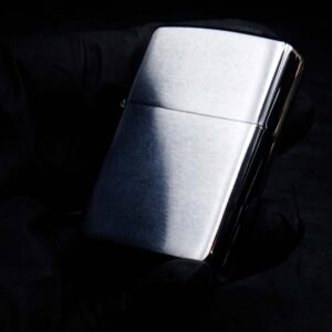 Zippo Xưa 1969 – Plain – Trơn 2 mặt – Brushed Chrome 17