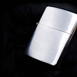 Zippo Xưa 1969 – Plain – Trơn 2 mặt – Brushed Chrome 6