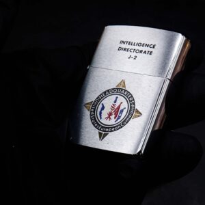 Zippo Xưa 1972 – Intelligence Directorate j-2 - HEADQUARTERS. United States European Command 8