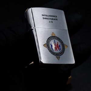 Zippo Xưa 1972 – Intelligence Directorate j-2 - HEADQUARTERS. United States European Command 9