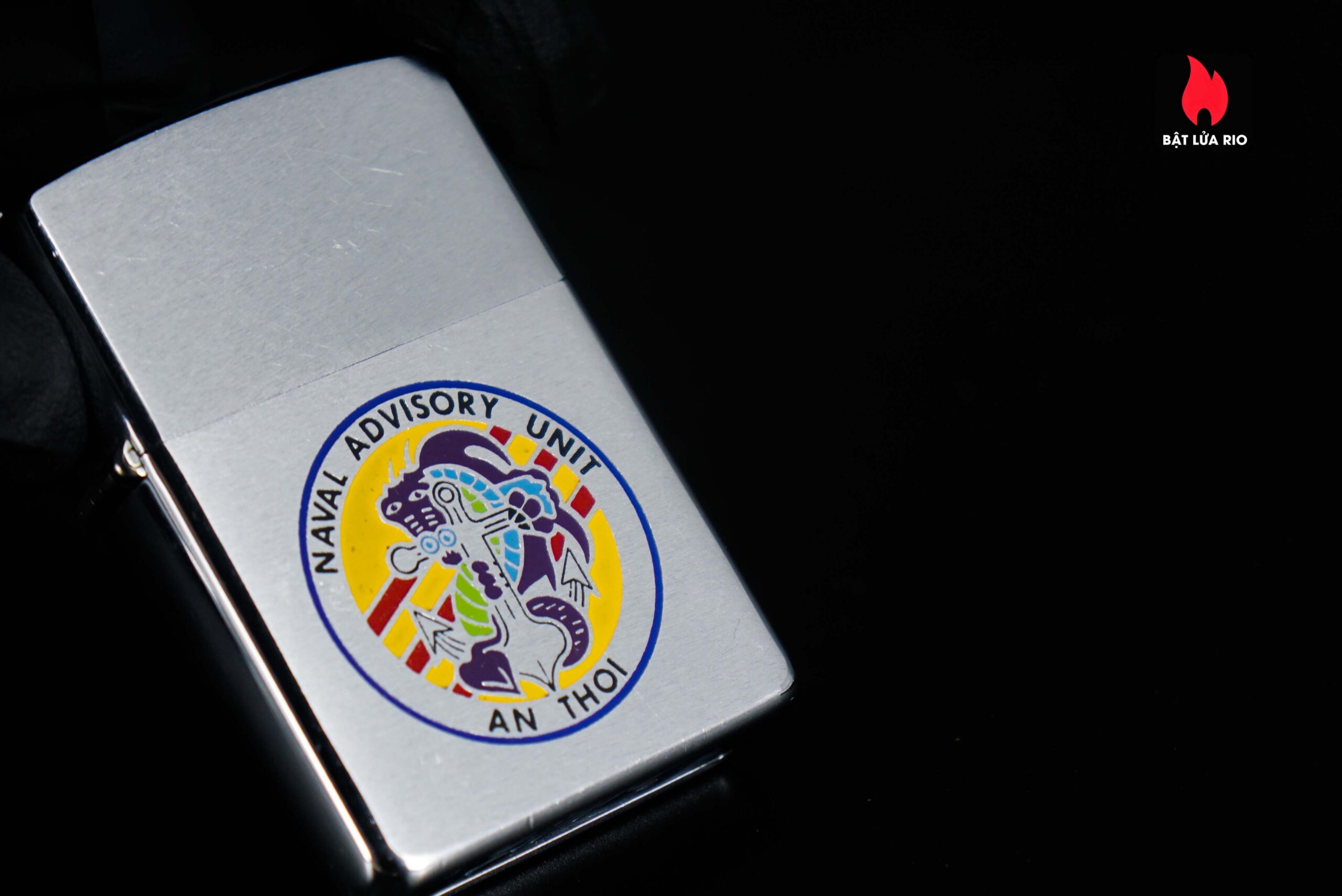 Zippo Xưa 1972 – VietNam War – Naval Advisory Unit - An Thoi (NAU An Thoi) 11