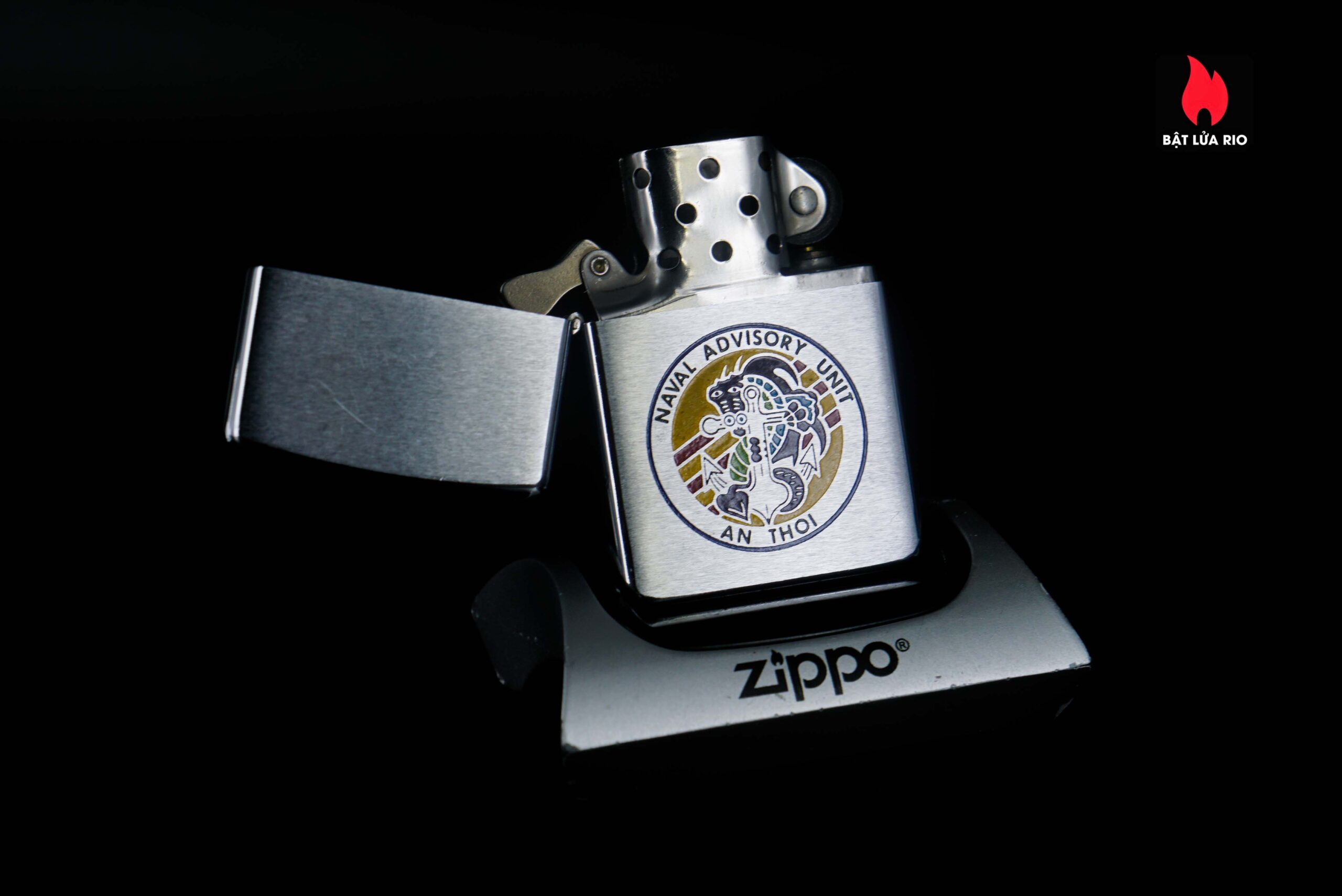 Zippo Xưa 1972 – VietNam War – Naval Advisory Unit - An Thoi (NAU An Thoi) 13