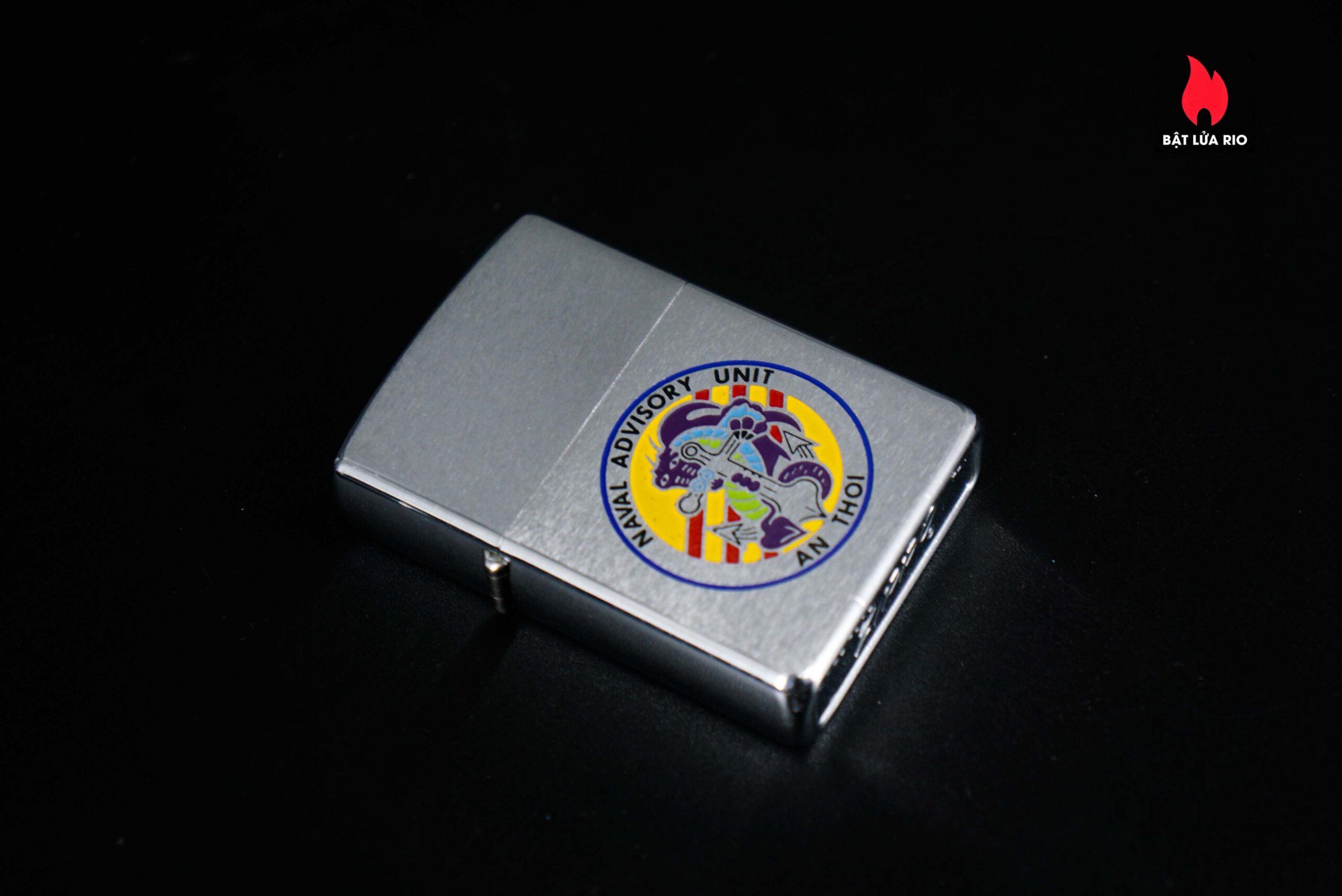 Zippo Xưa 1972 – VietNam War – Naval Advisory Unit - An Thoi (NAU An Thoi) 8