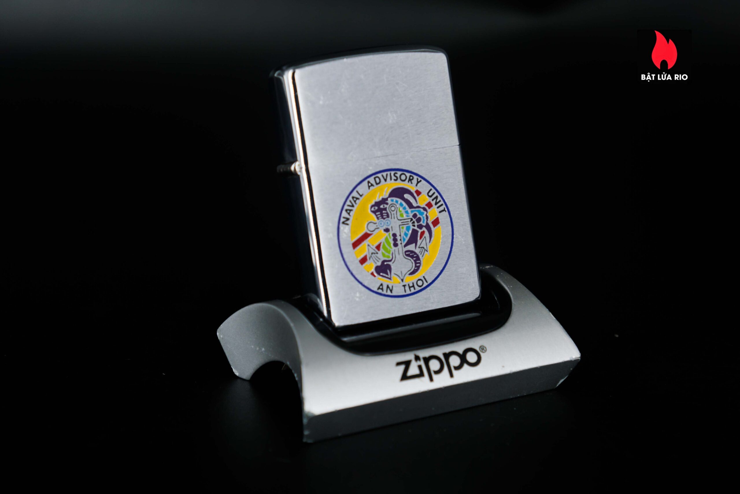 Zippo Xưa 1972 – VietNam War – Naval Advisory Unit - An Thoi (NAU An Thoi)