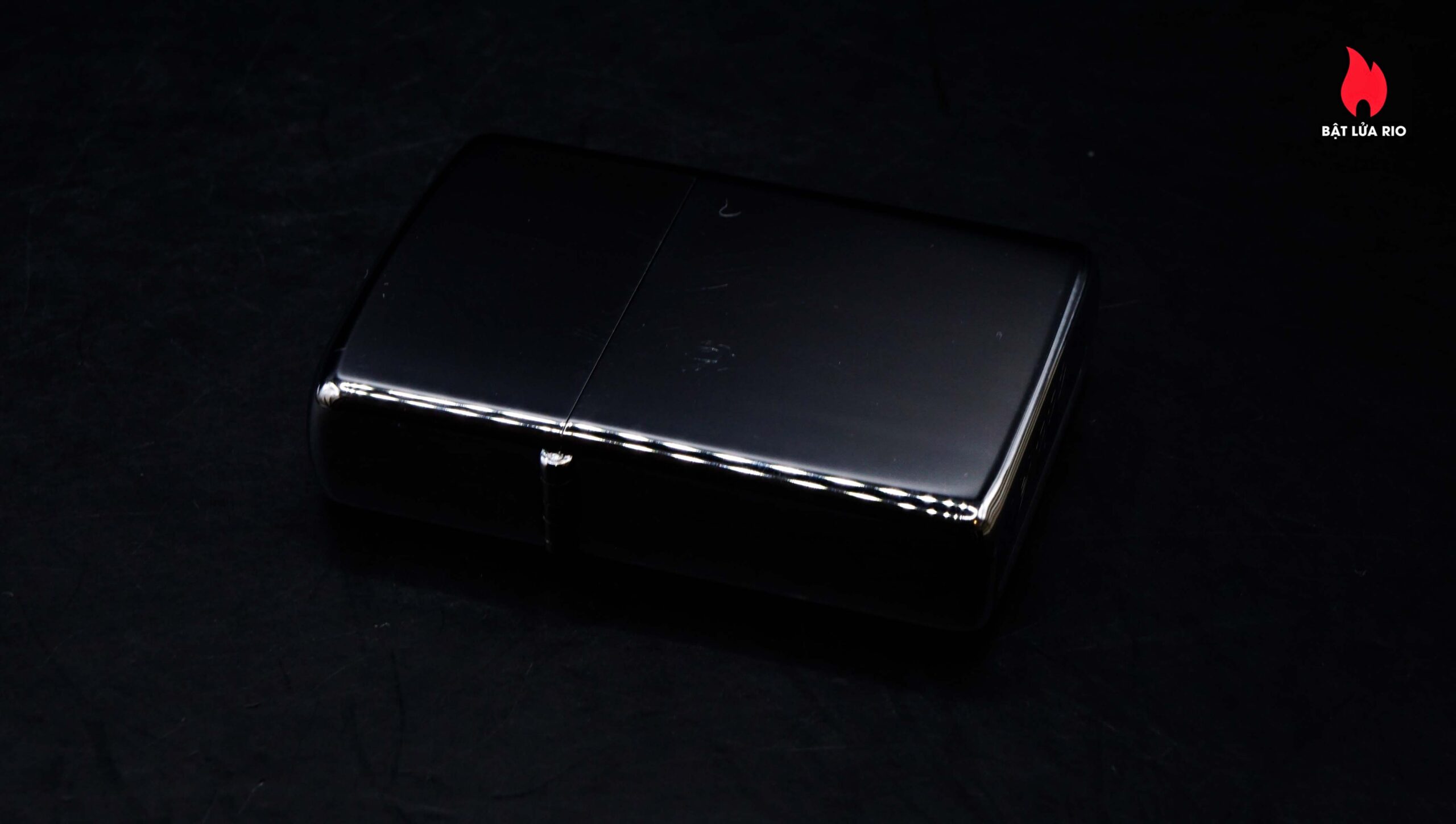 Zippo Xưa 1975 – Plain – Trơn 2 mặt – Zippo High Polished Chrome – New 13