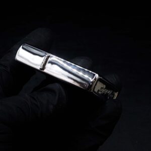 Zippo Xưa 1975 – Plain – Trơn 2 mặt – Zippo High Polished Chrome – New 17