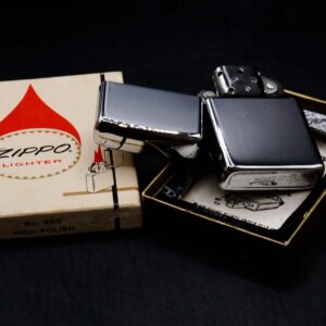 Zippo Xưa 1975 – Plain – Trơn 2 mặt – Zippo High Polished Chrome – New 2