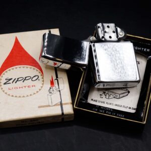 Zippo Xưa 1975 – Plain – Trơn 2 mặt – Zippo High Polished Chrome – New 4
