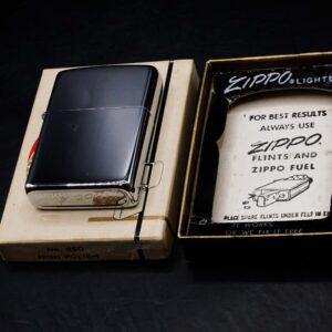 Zippo Xưa 1975 – Plain – Trơn 2 mặt – Zippo High Polished Chrome – New 5