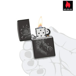 Zippo 46959 - Zippo Root of All Evil High Polish Black 2