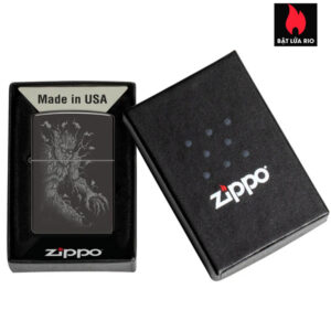 Zippo 46959 - Zippo Root of All Evil High Polish Black 4
