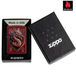 Zippo 47136 - Zippo Dragon Shield Merlot 4