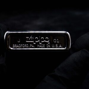 Zippo 2001 – Pipe Lighter – Brush Chrome 3