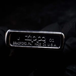 Zippo 2001 – Pipe Lighter – Brush Chrome 6