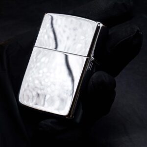 Zippo La Mã 1995 – Zippo High Polished Chrome – Truss Me Soho NYC – Skull Series #1 4