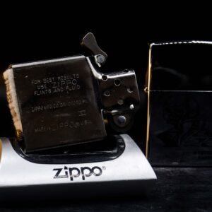 Zippo La Mã 1995 – Zippo High Polished Chrome – Truss Me Soho NYC – Skull Series #4 10